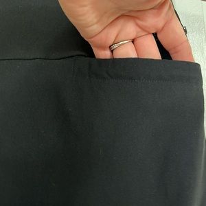 Black Tennis Skort with Pockets